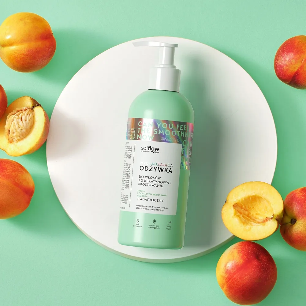 so!flow After Keratin Straightening Smoothing Conditioner Mjukgörande balsam 400 ml