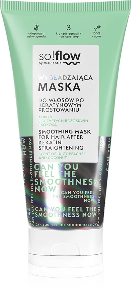 so!flow After Keratin Straightening Smoothing Mask Hårmask 200 ml