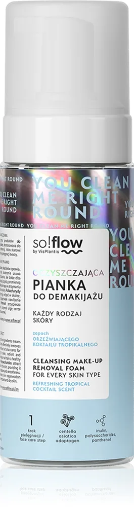 so!flow Cleansing Make-Up Removal Foam Mild ansigtsskum 170 ml