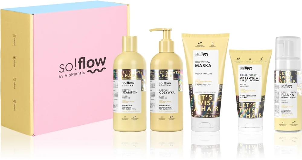 so!flow Curl Styling & Definition Set Geschenkset Lockenpflege für lockiges Haar
