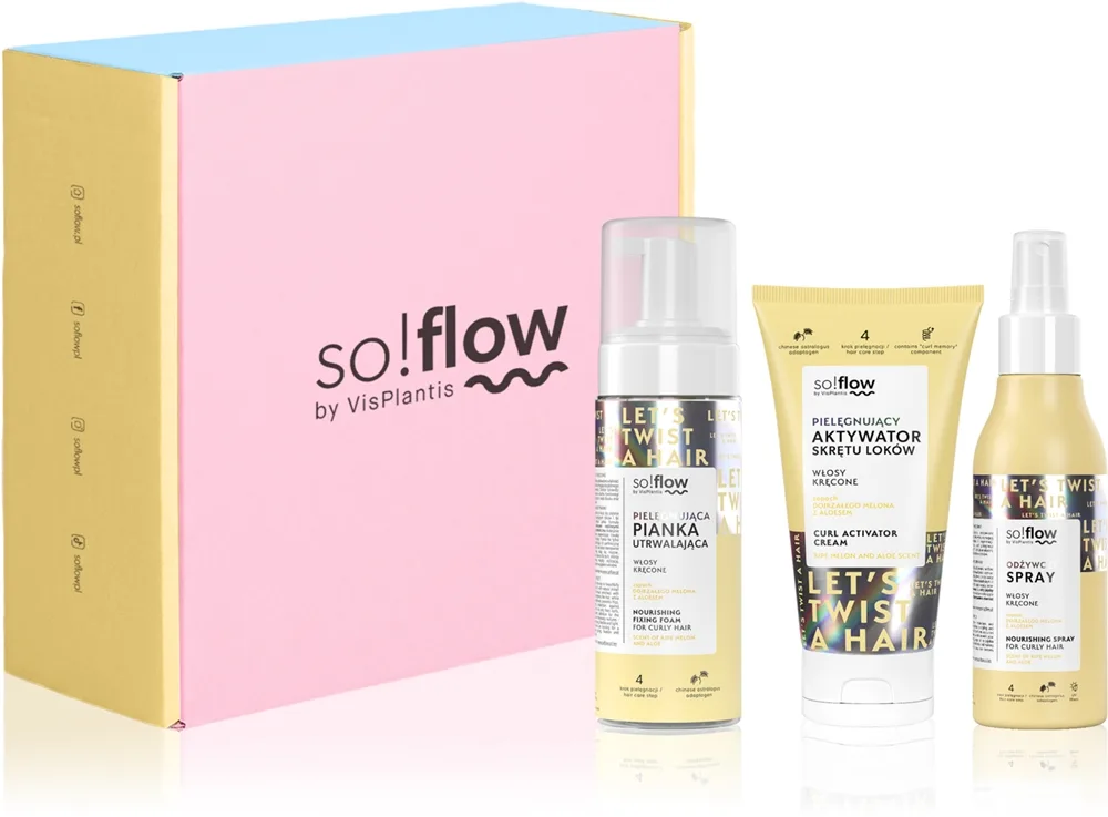 so!flow Curl Styling & Protection Set Geschenkset Lockenpflege für lockiges Haar
