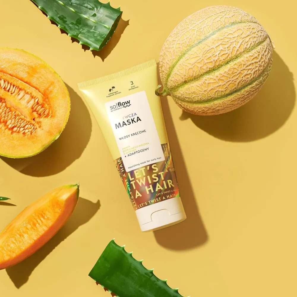 so!flow Curly Hair Nourishing Mask Närande mask för lockigt hår 200 ml