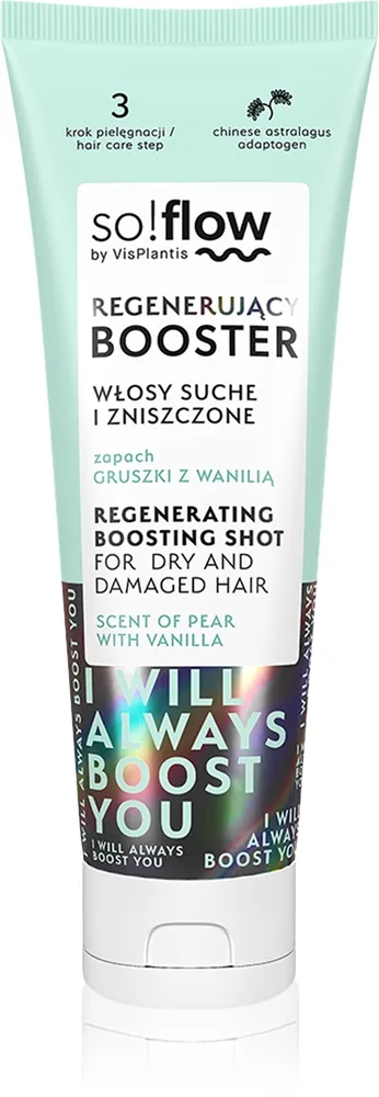 so!flow Dry and Damaged Hair Regenerating Boosting Shot Regenererende serum til tørt og skadet hår 75 ml