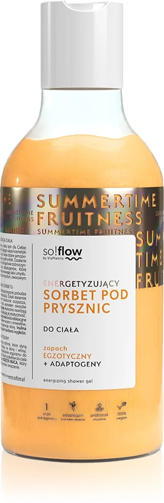 so!flow Energizing Shower Sorbet Fuktgivande kroppssorbet för dusch 400 ml