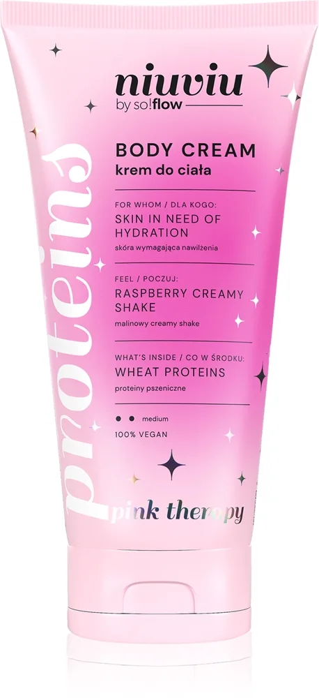so!flow Raspberry Creamy Shake Body Cream vartalovoide 200 ml