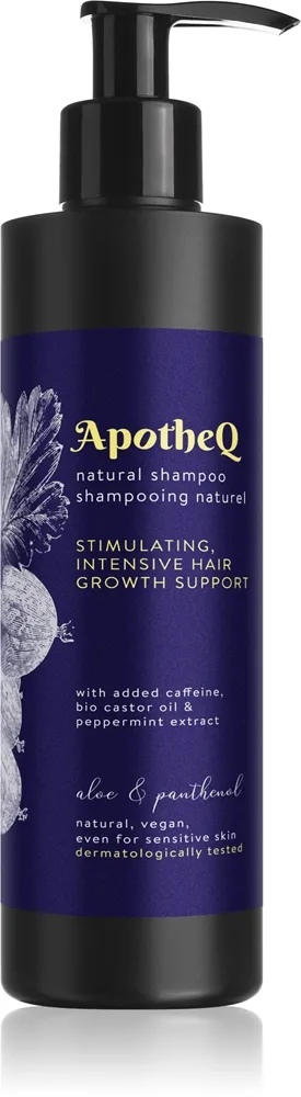 Soaphoria ApotheQ Shampoo stimuloiva shampoo hiustenlähtöön 250 ml
