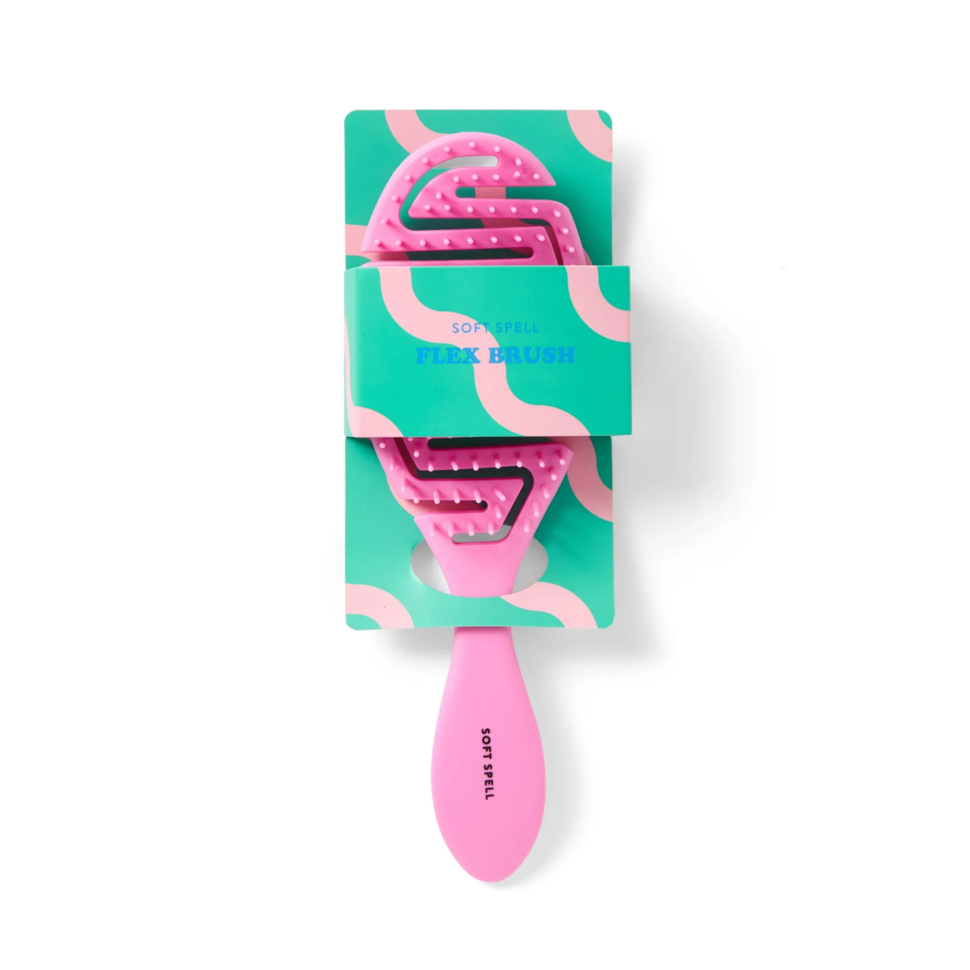 Soft Spell Flexi Brush Detangling Hair Pink 1 kpl