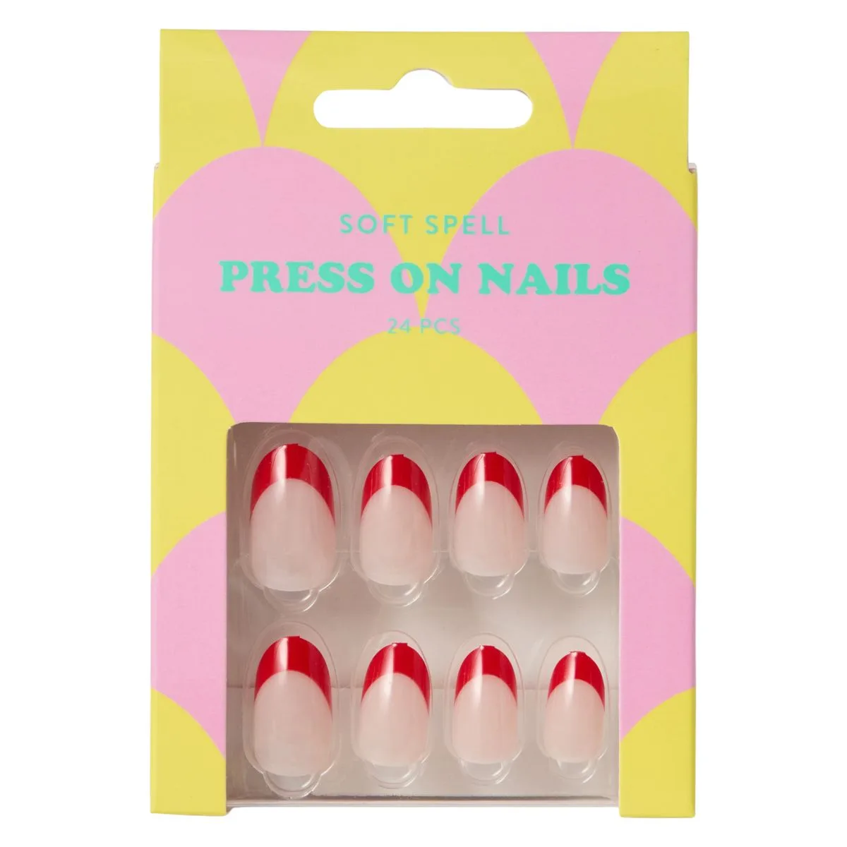 Soft Spell Press On Cherry 24pcs