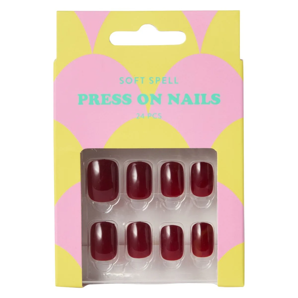 Soft Spell Press On Cherry Noir 24pcs
