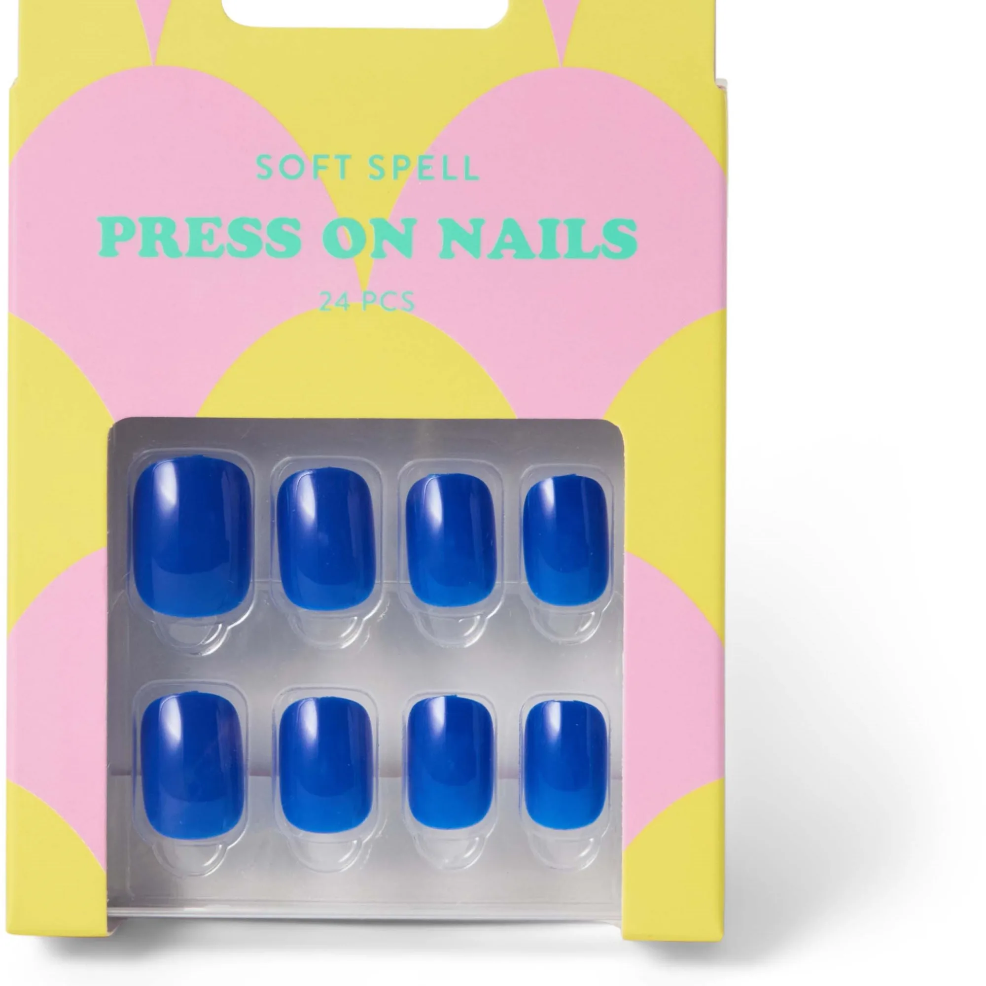 Soft Spell Press On Nails Royal Blue 24 St.