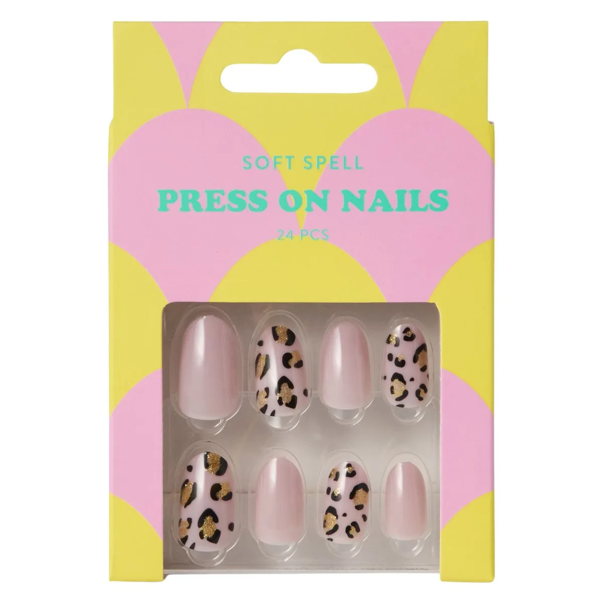 Soft Spell Press On Safari Chic 24pcs