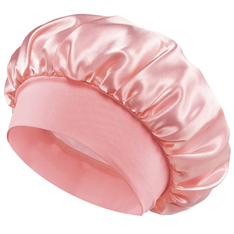 SOHO Safiya Satin Hår Bonnet Pink (1 stk)