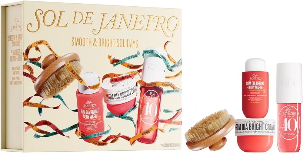 Sol de Janeiro Smooth & Bright Solidays lahjasetti naisille