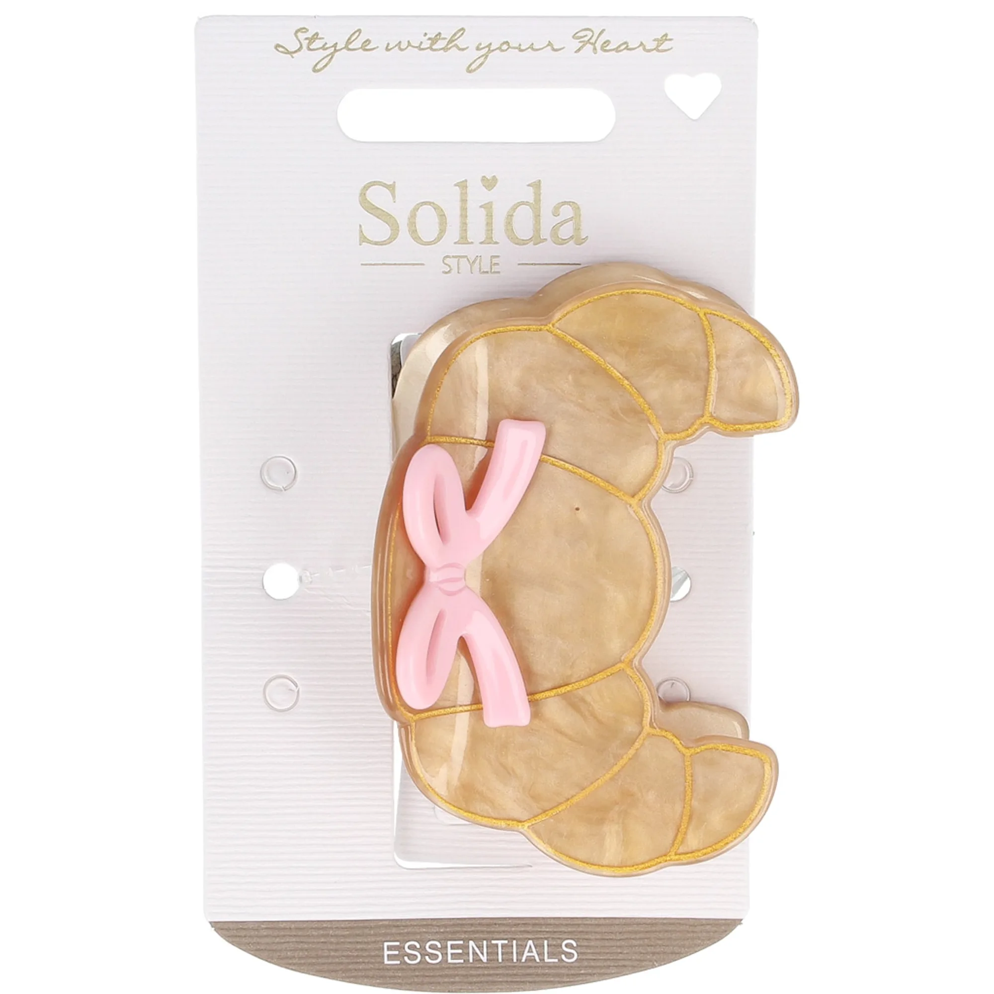 Solida Haarklammer Croissant Hiuspinnit