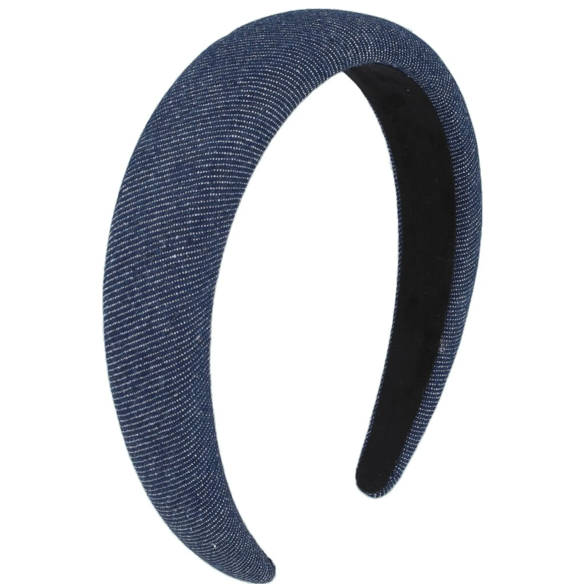 Solida Hårbøjle polstret denim Diadem