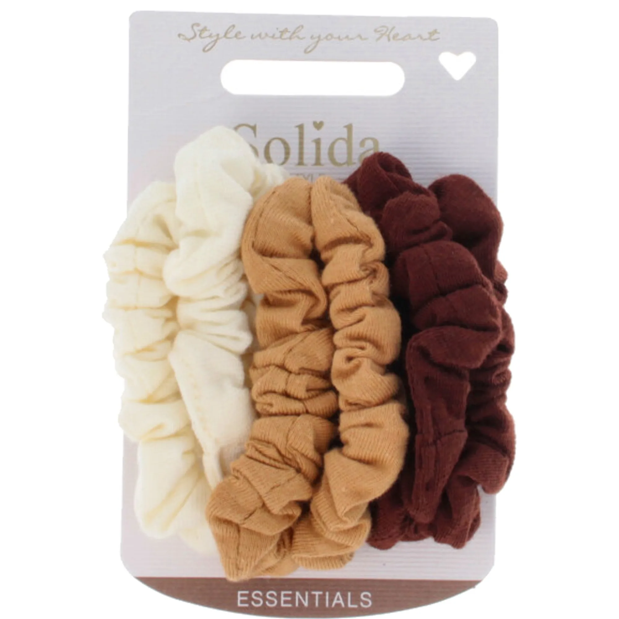Solida Scrunchies Hårelastik