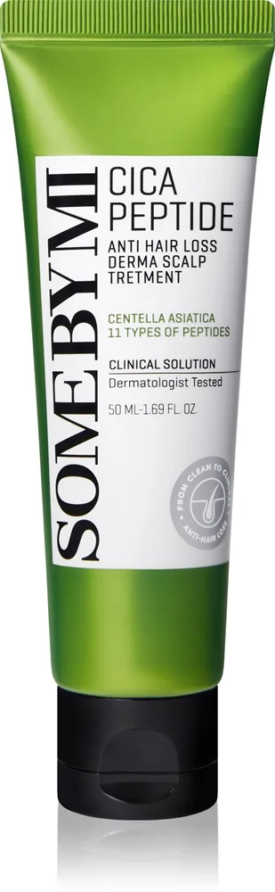 Some By Mi Cica Peptide Derma Scalp Treatment Fugtgivende og udglattende hårbalsam Mod hårtab 50 ml