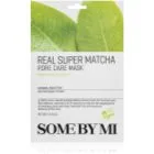 Some By Mi Clinical Solution Super Matcha Pore Care Mask Nourishing Sheet Mask För por-minimerare och hud som ser matt ut 20 g