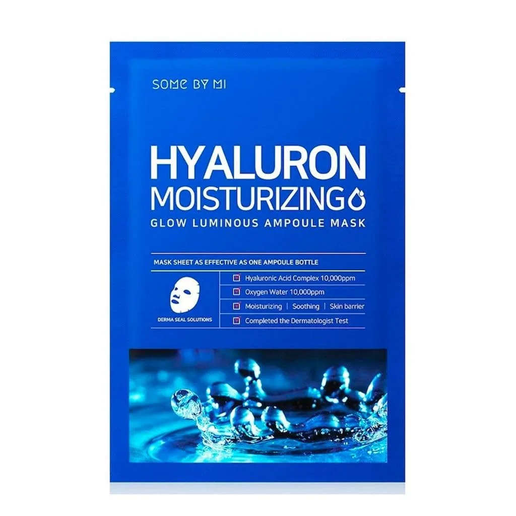 SOME BY MI Hyaluron Moisturizing Glow Luminous Ampoule Mask 10 g