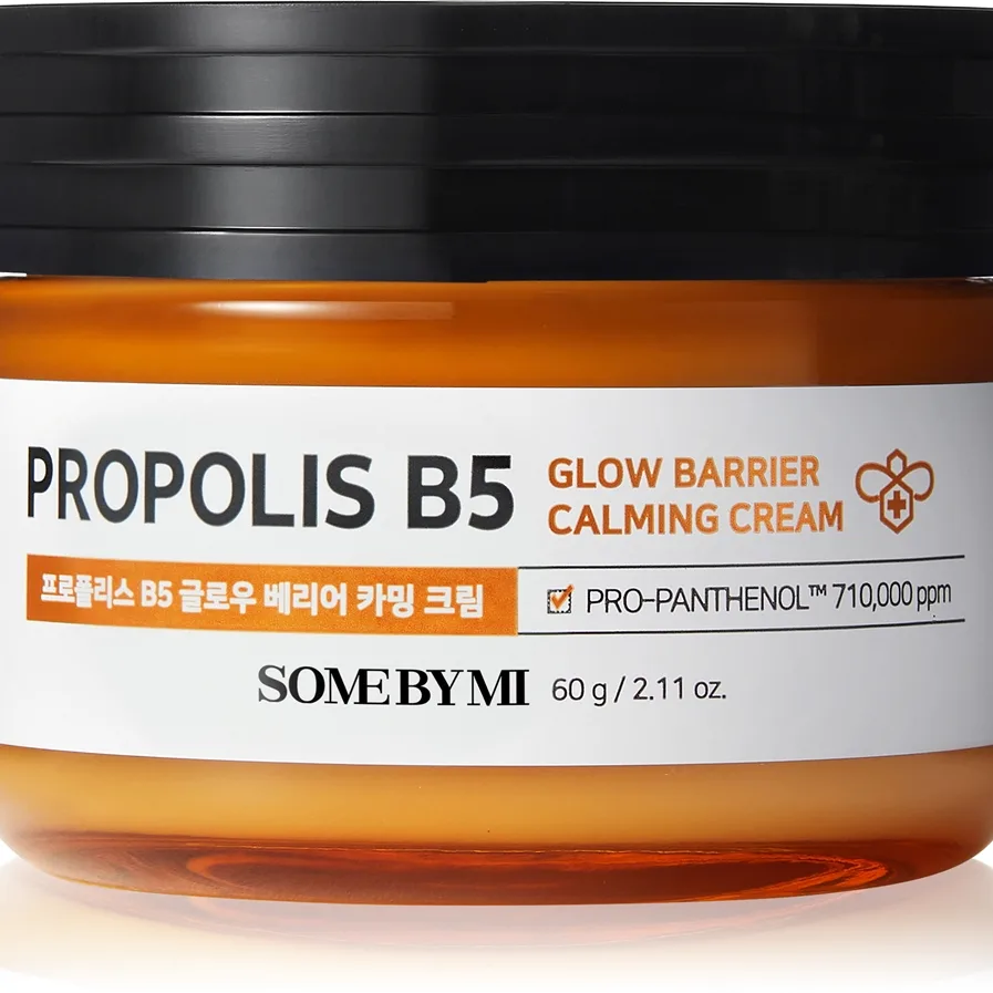 Some By Mi Propolis B5 Glow Barrier Calming Cream Lindrande och fuktgivande kräm Återställande hudbarriär 60 g