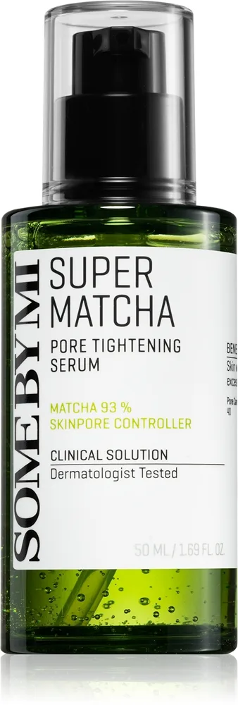 Some By Mi Super Matcha Pore Tightening Serum Sensitiv serum Til skinnende og udvidede porer 50 ml
