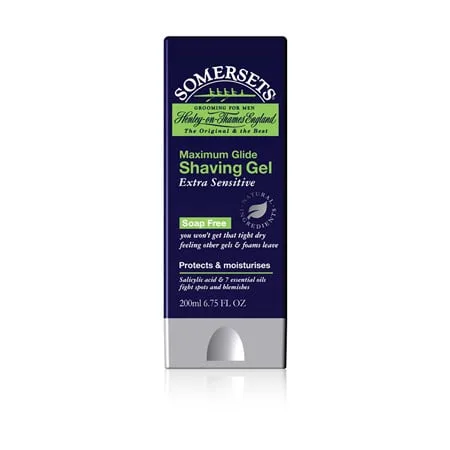 Somersets Maximum Glide Shaving Gel Extra Sensitive (200 ml)