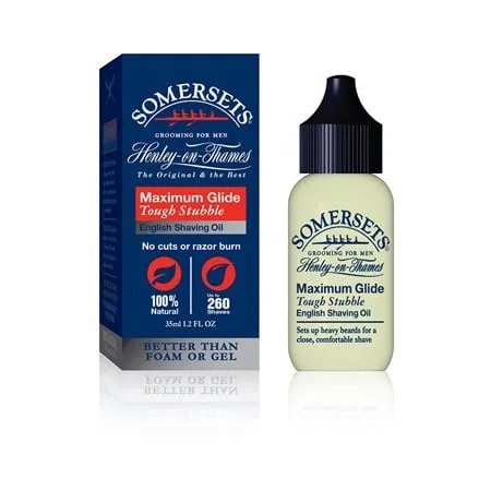 Somersets Maximum Glide Tough Stubble Shaving Oil (35 ml)