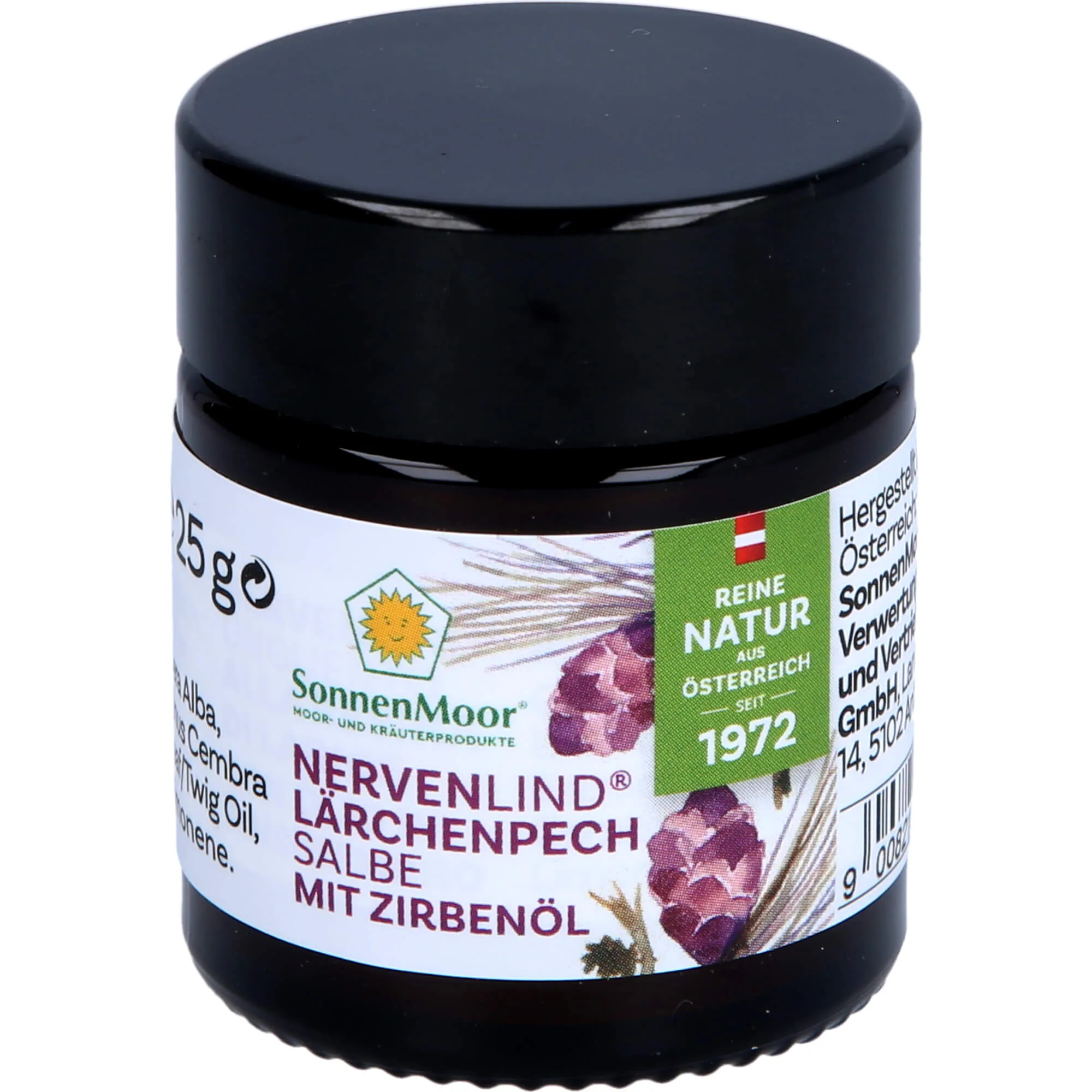 Lärchenpechsalbe Nervenlind Mit Zirbenöl 25 G - Zum Einmassieren in die Haut
