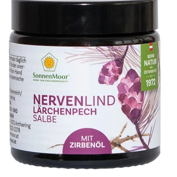 Lärchenpechsalbe Nervenlind Mit Zirbenöl 90 G - Zum Einmassieren in die Haut