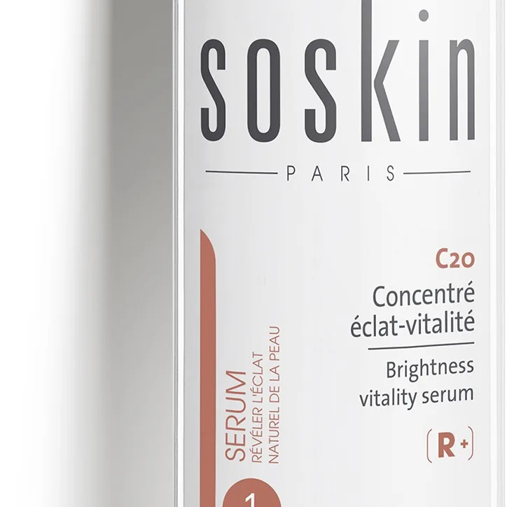 SOSkin Restorative Hydraglow C20 Brightness Vitality Serum 30 ml