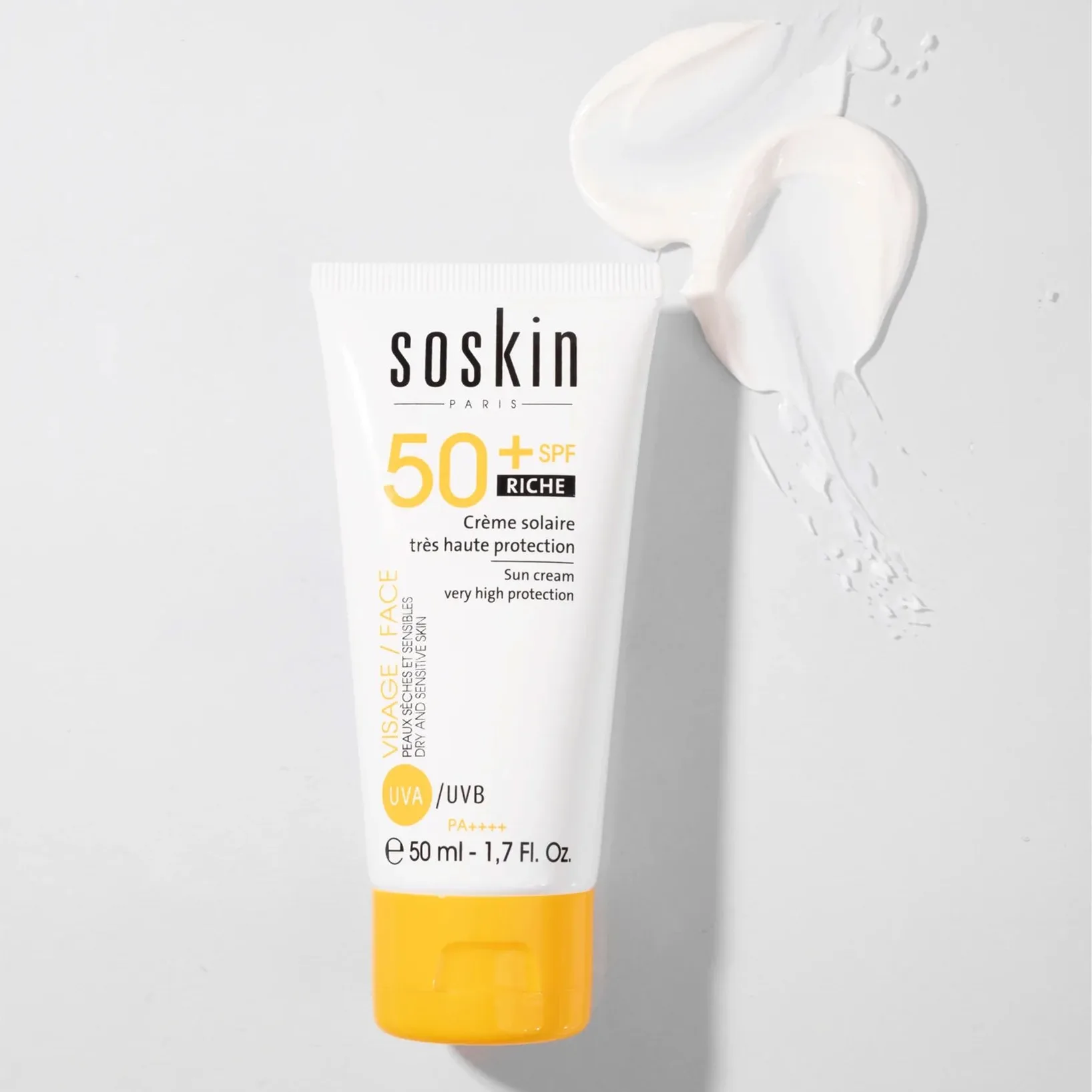 SOSkin Sun Guard Sun Guard SPF50+ Rich Sun Cream Very High Protection 50 ml