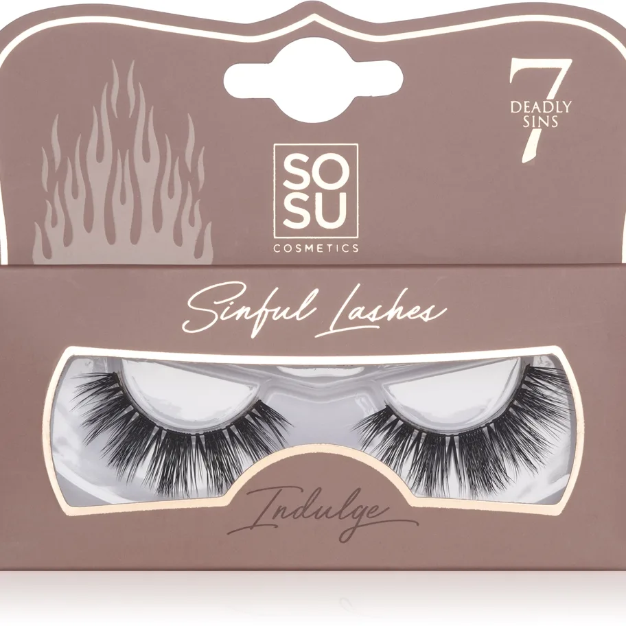 SOSU Cosmetics 7 Deadly Sins Lashes Falske øjenvipper Indulge 1 stk.