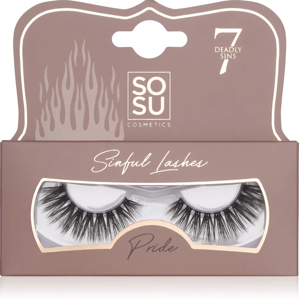 SOSU Cosmetics 7 Deadly Sins Lashes Falske øjenvipper Pride 1 stk.