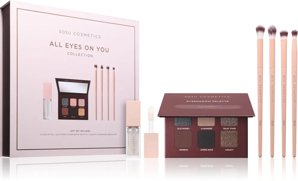 SOSU Cosmetics All Eyes On You Gavesæt Til kvinder 1 stk.
