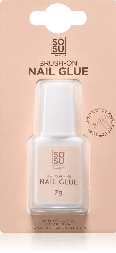 SOSU Cosmetics Brush-On Nail Glue Neglelim 7 ml