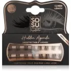 SOSU Cosmetics Hidden Agenda Undetectable Lashes Knutlösa individuella klusterfransar 12 mm