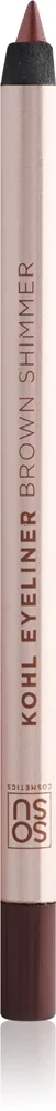SOSU Cosmetics Kohl Eyeliner Eyeliner Skygge Brown Shimmer 1.2 g