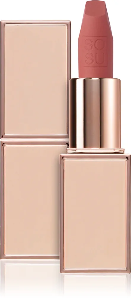 SOSU Cosmetics Matte Lipsticks Matt läppstift Skugga Birthday Suit 3.2 g