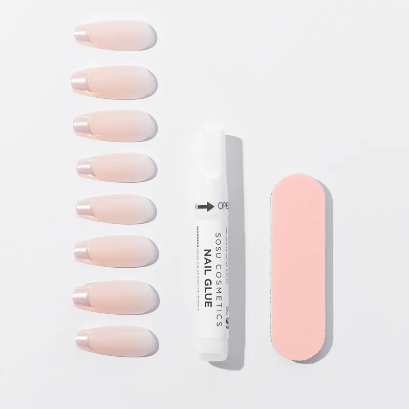 SOSU Cosmetics Salon Nails tekokynnet sävy Out Of Space 30 kpl