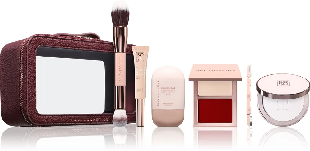 SOSU Cosmetics The Face Edit Gavesæt Til kvinder 1 stk.