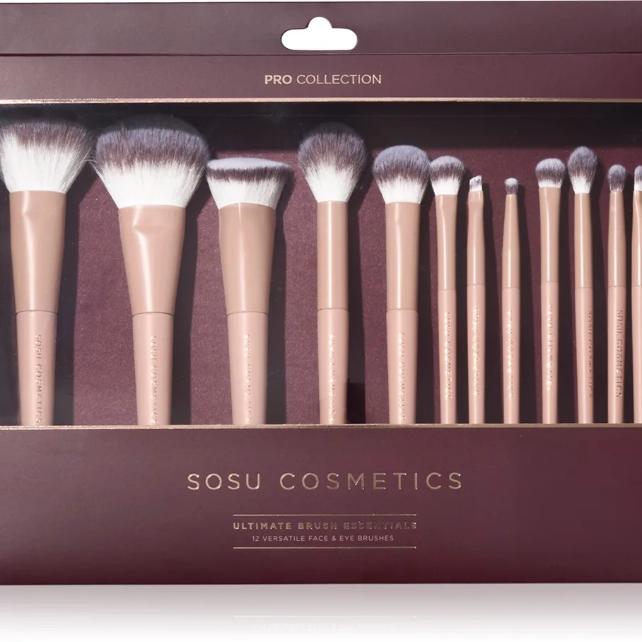 SOSU Cosmetics Ultimate Brush Essentials Børstesæt