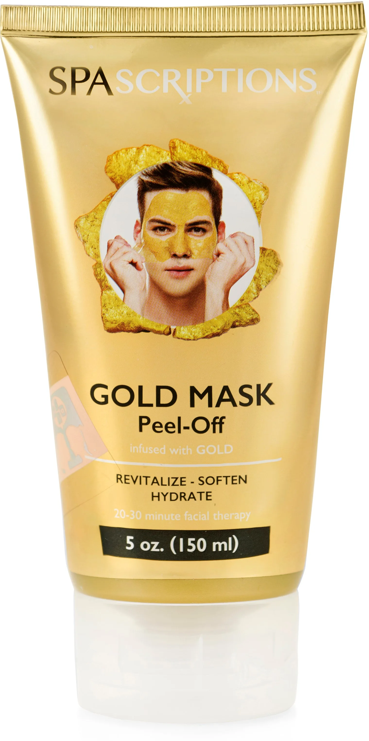 SpaScriptions Peel-Off Gold Mask 150 ml