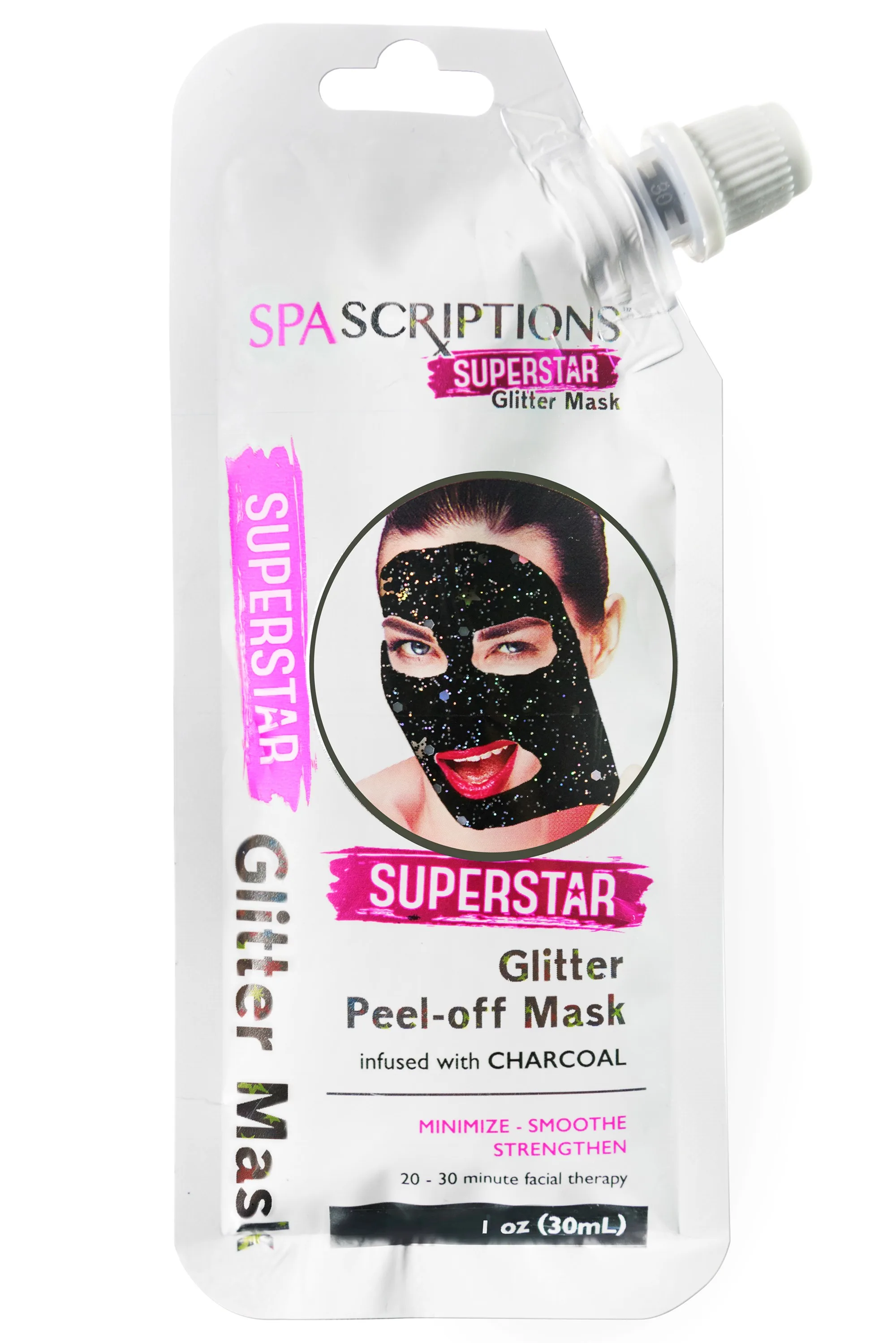 SpaScriptions Superstar- Glitter Peel-Off  Mask  30 ml