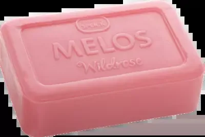 MELOS reine Pflanzenöl Seife Wildrose 100 g Seife