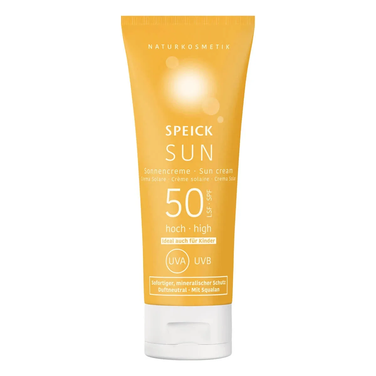 Speick Sun Cream, SPF 50+, 60 ml.