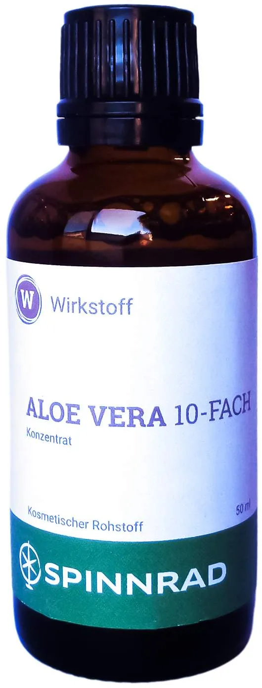 Aloe Vera 10fach Flüssig 50 ml - Zur Hautpflege