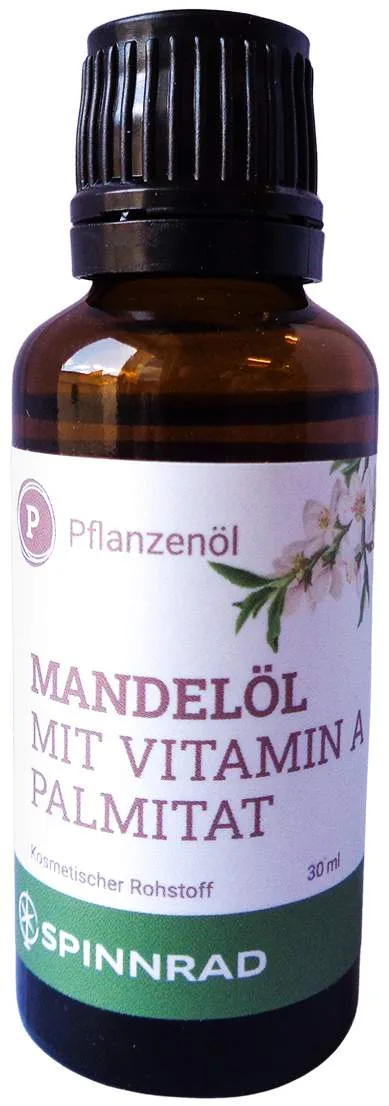 Mandelöl Mit Vitamin A 30 ml - Zur Hautpflege