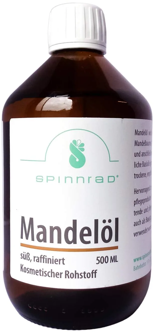 Mandelöl Raffiniert 500 ml - Zur Hautpflege