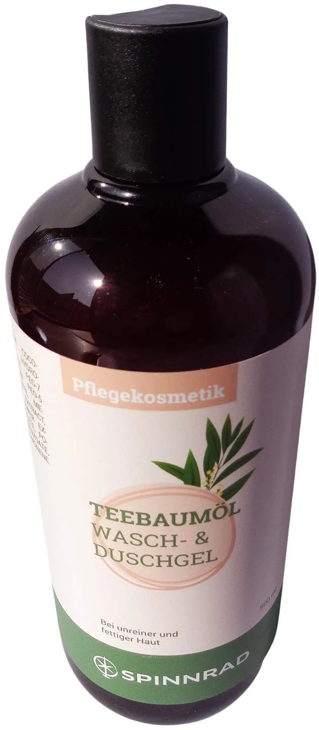 Teebaum Öl Wasch- & Duschgel 500ml - Zur Körperhygiene