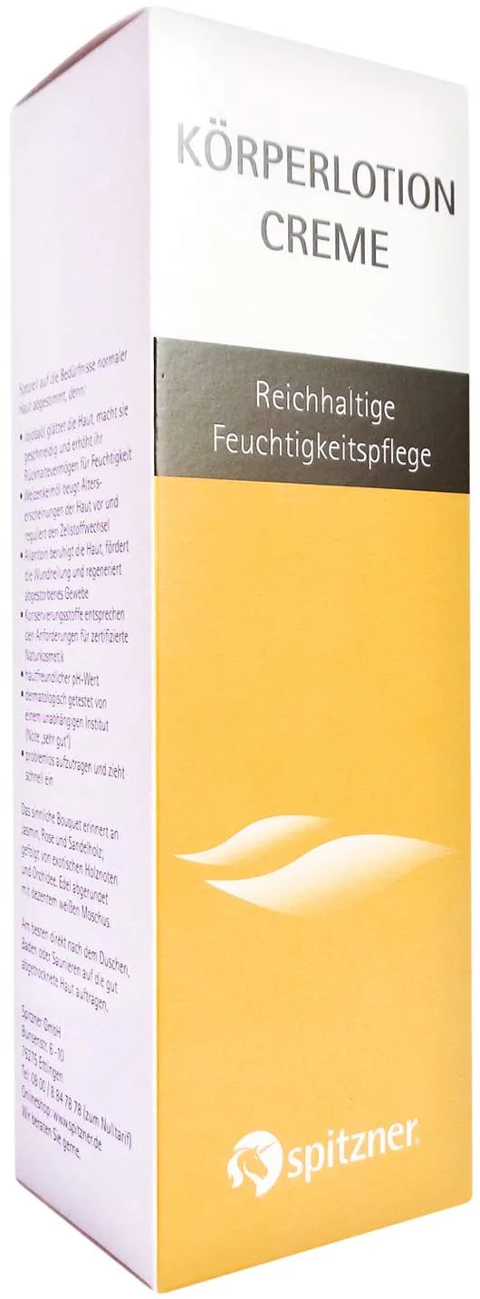 Spitzner Körperlotion Creme 200 ml - Zur Körperpflege